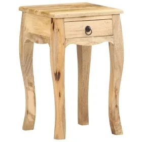 Mesita de noche de madera maciza de mango 28x28x46 cm by , Nightstands - Ref: Foro24-321707, Price: 94,23 €, Discount: %