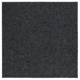 Alfombra de pasillo atrapa suciedad 100x100 cm gris antracita de , Alfombras - Ref: Foro24-327165, Precio: 44,48 €, Descuento: %