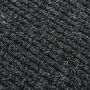 Alfombra de pasillo atrapa suciedad 100x100 cm gris antracita de , Alfombras - Ref: Foro24-327165, Precio: 44,48 €, Descuento: %
