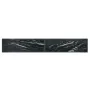 Mesa consola vidrio templado negro 220x35x75,5 cm by , Side tables - Ref: Foro24-331713, Price: 135,97 €, Discount: %