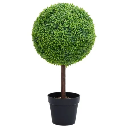 Planta de boj artificial forma de bola con maceta verde 50 cm by , artificial flora - Ref: Foro24-336509, Price: 43,41 €, Dis...