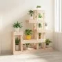 Soporte para plantas madera maciza de pino 92x25x97 cm de , Soportes para macetas - Ref: Foro24-822102, Precio: 71,72 €, Desc...