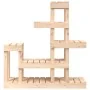 Soporte para plantas madera maciza de pino 92x25x97 cm de , Soportes para macetas - Ref: Foro24-822102, Precio: 71,72 €, Desc...