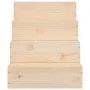 Escalera para mascotas madera maciza de pino 40x49x47 cm de , Escalones y rampas para mascotas - Ref: Foro24-822466, Precio: ...