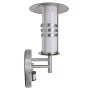 Aplique de pared inoxidable con sensor, forma cónica de , Iluminación de exterior - Ref: Foro24-41093, Precio: 47,86 €, Descu...