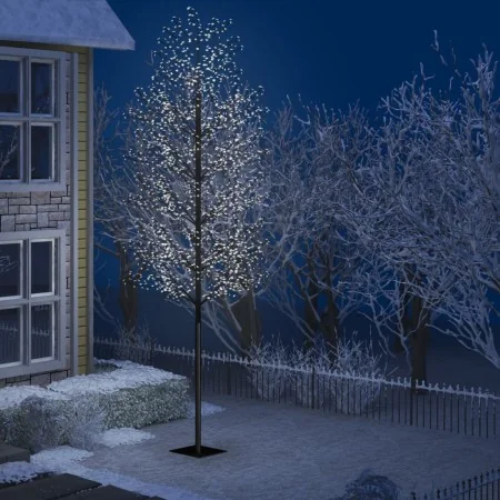 Árbol de Navidad 2000 LEDs blanco frío flores de cerezo 500 cm de , Luces de Navidad - Ref: Foro24-51278, Precio: 439,34 €, D...