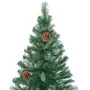 Árbol de Navidad glaseado con piñas 180 cm de , Arboles de navidad - Ref: Foro24-60178, Precio: 52,68 €, Descuento: %