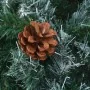 Árbol de Navidad glaseado con piñas 180 cm de , Arboles de navidad - Ref: Foro24-60178, Precio: 52,68 €, Descuento: %