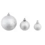 Lote de bolas de Navidad 100 unidades plateadas 3/4/6 cm de , Adornos festivos - Ref: Foro24-245712, Precio: 22,86 €, Descuen...