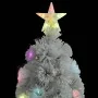 Árbol de Navidad artificial con luces fibra óptica blanco 120cm de , Arboles de navidad - Ref: Foro24-328449, Precio: 59,54 €...