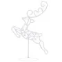 Renos voladores y trineo blanco cálido 260x21x87 cm de , Luces de Navidad - Ref: Foro24-328511, Precio: 67,54 €, Descuento: %