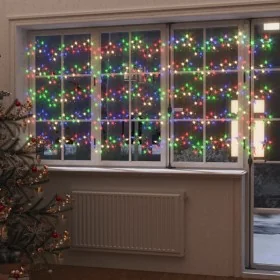 Cortina de luces estrellas 500 LEDs de colores 8 funciones de , Luces de Navidad - Ref: Foro24-328809, Precio: 60,16 €, Descu...