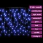 Cortina luces carámbano 10m 400 LED azul 8 funciones de , Luces de Navidad - Ref: Foro24-328913, Precio: 29,79 €, Descuento: %