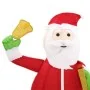 Papá Noel de Navidad decorativo con LEDs tela lujosa 180 cm de , Luces de Navidad - Ref: Foro24-329763, Precio: 151,79 €, Des...