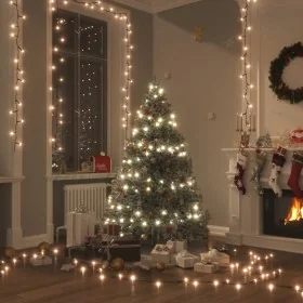 Tira de luces con 300 LED PVC blanco cálido 30 m de , Luces de Navidad - Ref: Foro24-330047, Precio: 45,31 €, Descuento: %