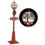 Farola de Navidad con Papá Noel LED 175 cm de , Luces de Navidad - Ref: Foro24-331474, Precio: 188,94 €, Descuento: %
