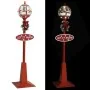Farola de Navidad con Papá Noel LED 175 cm de , Luces de Navidad - Ref: Foro24-331474, Precio: 188,94 €, Descuento: %
