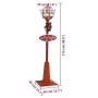 Farola de Navidad con Papá Noel LED 175 cm de , Luces de Navidad - Ref: Foro24-331474, Precio: 188,94 €, Descuento: %