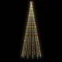 Árbol de Navidad con pincho 732 LED de colores 500 cm de , Arboles de navidad - Ref: Foro24-343560, Precio: 81,19 €, Descuent...