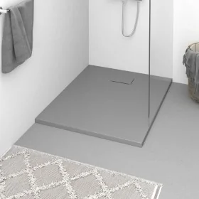 Plato de ducha SMC gris 100x80 cm by , Shower trays - Ref: Foro24-148935, Price: 198,95 €, Discount: %