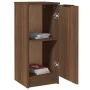 Aparador madera contrachapada color roble marrón 30x30x70 cm by , Sideboards - Ref: Foro24-817010, Price: 48,05 €, Discount: %