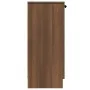 Aparador madera contrachapada color roble marrón 30x30x70 cm by , Sideboards - Ref: Foro24-817010, Price: 48,05 €, Discount: %