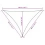 Toldo de vela triangular tela Oxford azul 3x4x4 m de , Sombrillas - Ref: Foro24-135559, Precio: 22,61 €, Descuento: %