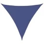 Toldo de vela triangular tela Oxford azul 5x5x5 m de , Sombrillas - Ref: Foro24-135565, Precio: 41,44 €, Descuento: %
