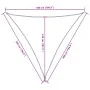 Toldo de vela triangular tela Oxford azul 5x5x5 m de , Sombrillas - Ref: Foro24-135565, Precio: 41,44 €, Descuento: %