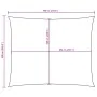 Toldo de vela rectangular tela Oxford negro 6x7 m de , Sombrillas - Ref: Foro24-135772, Precio: 117,60 €, Descuento: %