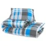 Juego de funda nórdica algodón azul y gris 260x220 cm de , Fundas de nórdico - Ref: Foro24-136077, Precio: 29,11 €, Descuento: %