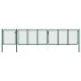 Puerta de jardín de acero verde 100x495 cm de , Puertas de jardín - Ref: Foro24-144451, Precio: 506,99 €, Descuento: %