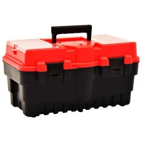 Caja de herramientas de plástico rojo 462x256x242 mm by , Toolboxes - Ref: Foro24-146269, Price: 29,38 €, Discount: %