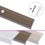 Perfiles de peldaños forma de L 10 uds aluminio marrón 67 cm by , Stairs - Ref: Foro24-146786, Price: 27,25 €, Discount: %