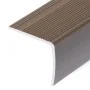 Perfiles de peldaños forma de L 10 uds aluminio marrón 67 cm by , Stairs - Ref: Foro24-146786, Price: 27,25 €, Discount: %