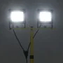 Foco LED con trípode 2x50 W blanco frío by , Spotlights and reflectors - Ref: Foro24-149661, Price: 76,88 €, Discount: %