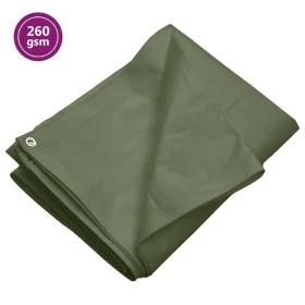 Lona HDPE verde 260 g/m² 6x8 m von , Wasserdichte Planen - Ref: Foro24-151555, Preis: 97,67 €, Rabatt: %