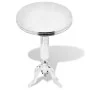 Mesa auxiliar redonda de aluminio color plateada by , Side tables - Ref: Foro24-243513, Price: 123,29 €, Discount: %