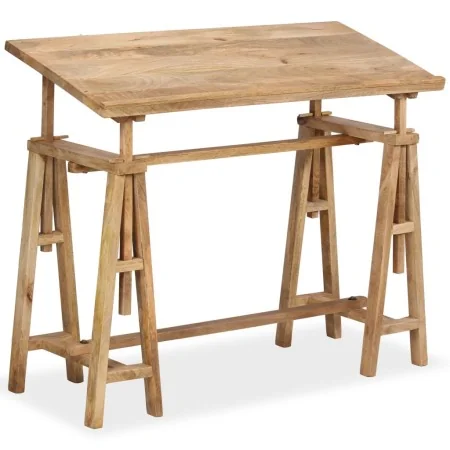 Mesa de dibujo de madera maciza de mango 116x50x76 cm by , Art and drawing tables - Ref: Foro24-244948, Price: 315,30 €, Disc...