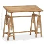 Mesa de dibujo de madera maciza de mango 116x50x76 cm by , Art and drawing tables - Ref: Foro24-244948, Price: 315,30 €, Disc...