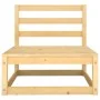 Juego de muebles de jardín 11 piezas madera maciza de pino by , Garden sets - Ref: Foro24-3075929, Price: 658,80 €, Discount: %