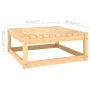 Juego de muebles de jardín 11 piezas madera maciza de pino by , Garden sets - Ref: Foro24-3075929, Price: 658,80 €, Discount: %