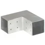 Conectores de postes en L 4 uds metal galvanizado 81x81 mm by , fence posts - Ref: Foro24-145462, Price: 48,97 €, Discount: %