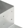 Conectores de postes en L 4 uds metal galvanizado 81x81 mm by , fence posts - Ref: Foro24-145462, Price: 48,97 €, Discount: %