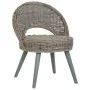 Butaca de ratán kubu gris de , Sillones - Ref: Foro24-285230, Precio: 208,40 €, Descuento: %