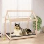 Cama para perros madera maciza de pino 101x70x90 cm de , Camas para perros - Ref: Foro24-822212, Precio: 78,96 €, Descuento: %