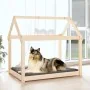 Cama para perros madera maciza de pino 101x70x90 cm de , Camas para perros - Ref: Foro24-822212, Precio: 78,96 €, Descuento: %