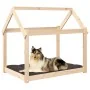 Cama para perros madera maciza de pino 101x70x90 cm de , Camas para perros - Ref: Foro24-822212, Precio: 78,96 €, Descuento: %