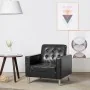 Sillón de cuero sintético negro de , Sillones - Ref: Foro24-247018, Precio: 220,05 €, Descuento: %