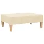 Taburete de tela color crema 78x56x32 cm by , Ottomans - Ref: Foro24-337677, Price: 52,97 €, Discount: %
